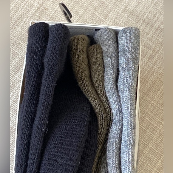 Calvin Klein Men’s Reimagined Heritage Cushion Crew 3 Pairs Grey Mix - Picture 6 of 12